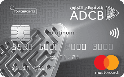 ADCB TouchPoints Platinum Credit Card